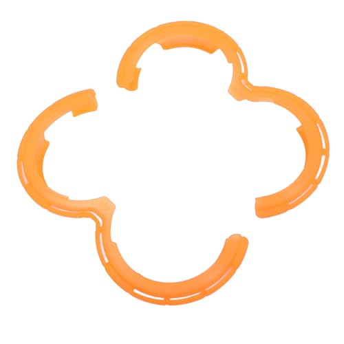 Tangxi 2 Stück Avata 2 Bumper Guard für Avata 2 Drone, Avata 2 Propeller Guard Protector für Avata 2 Fly More Combo Zubehör, Bumpers Ring Anti-Kollisions-Schutzhülle (ORANGE) von Tangxi