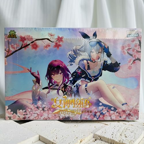 Goddess Story TCG Booster-Box für Mädchen, Anime-Sammelkarten, High-End-Serie (NS-10M05) von Tanha