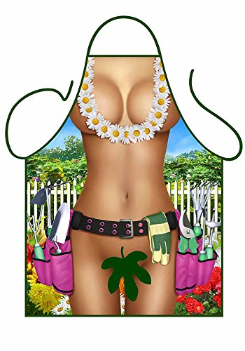 Tannhäuser 43-100133 Schürze - Lady Gardener, Unisex-Erwachsene, Cartoon, One Size von Tannhäuser