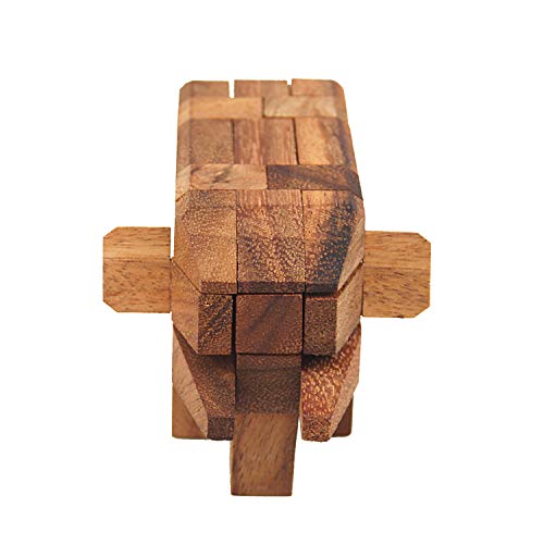 Tano - Elephant, Holzspielzeug, Maße: 12,5 x 8,5 x 7,0 cm von Tano