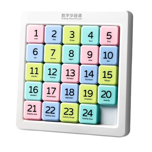 1-24 Zahlen Schiebepuzzle Werkzeug Zahlenrätsel Für Denksportaufgabe Handgehaltenes Knobelspiel Puzzlespiel Lehrbrett Schiebespiel Spielzeug Für Logiktraining Kinder Erwachsene Familienabend 1-24 Zahlen Schiebepuzzle Werkzeug Zahlenrätsel Für Denksportaufgabe Handgehaltenes Knobelspiel Puzzlespiel Lehrbrett Schiebespiel Spielzeug Für Logiktraining Kinder Erwachsene Familienabend von Tanxemery