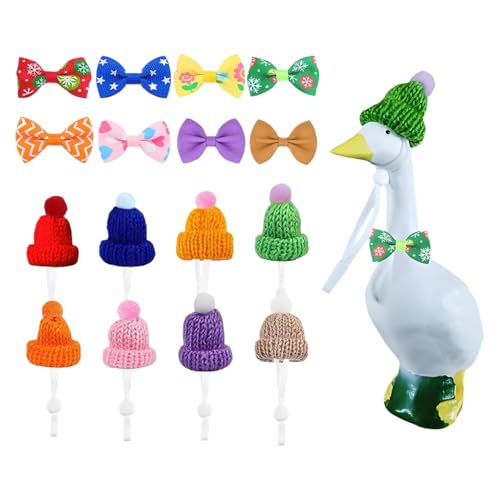 Desk Geese Outfits - Niedliche Lustige Büro Gänse Kleidung | Statue mit Mini Strickmützen und Fliegen für Halloween Party Festliche Veranstaltung Weihnachtsfeier Desk Geese Outfits - Niedliche Lustige Büro Gänse Kleidung | Statue mit Mini Strickmützen und Fliegen für Halloween Party Festliche Veranstaltung Weihnachtsfeier von Tanxemery