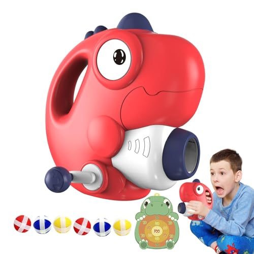 Dinosaurier-Spiel, Zieltrainingsspielzeug für Ballschießen, interaktives Spielzeug für die Praxis der Zielscheibe, Dinosaurier-Lunchspielzeug Dinosaurier-Spiel, Zieltrainingsspielzeug für Ballschießen, interaktives Spielzeug für die Praxis der Zielscheibe, Dinosaurier-Lunchspielzeug von Tanxemery
