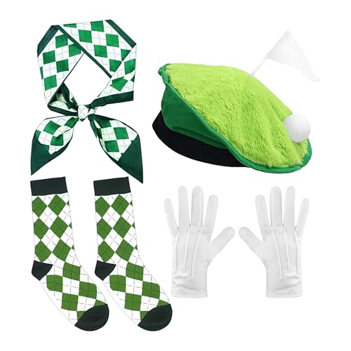 Golf-Kostüm | Golf-Themenhut | leicht, für Damen, Golfer, Halloween, Party im Freien Golf-Kostüm | Golf-Themenhut | leicht, für Damen, Golfer, Halloween, Party im Freien von Tanxemery