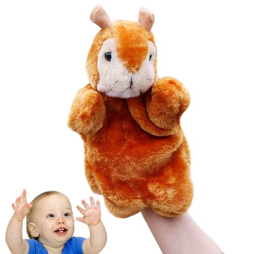 Kinder Handpuppen, Handpuppen für | Cartoon Interactive Doll Hand Puppet Toy | Pädagogische Plüschpuppen gefüllt Plüschspielzeug für Kinder Mädchen von Tanxemery