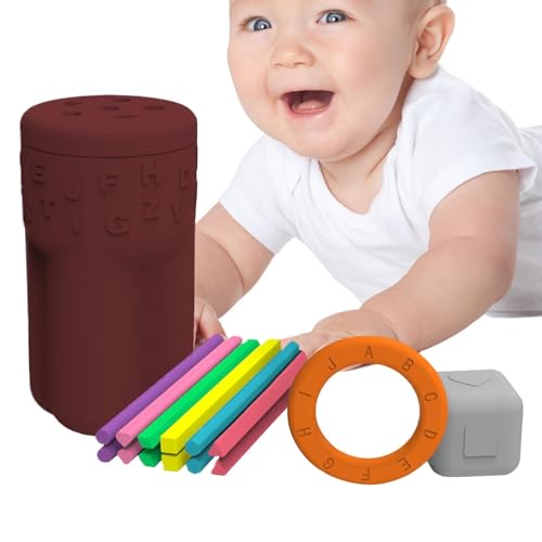 Sensorisches Spielzeug aus Silikon für Feinmotorik, sensorisches Spielzeug, Feinmotorik-Spielzeug aus Silikon – weiches und farbenfrohes Lernspielzeug, Sortieraktivität, Spiele für Mädchen und Jungen Sensorisches Spielzeug aus Silikon für Feinmotorik, sensorisches Spielzeug, Feinmotorik-Spielzeug aus Silikon – weiches und farbenfrohes Lernspielzeug, Sortieraktivität, Spiele für Mädchen und Jungen von Tanxemery