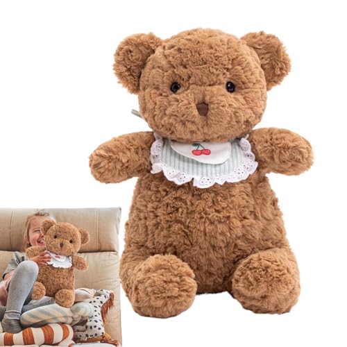 Tanxemery Kuscheltiere,Tierplüschtiere | Gefüllte Begleitpuppe - 16-Zoll-Plüschtierspielzeug, Plüschpuppenkissen für Kinder und Erwachsene, weiche, beruhigende Tierpuppe von Tanxemery