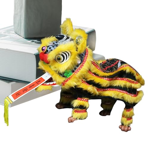 Traditionelle chinesische Handpuppe | Löwentanz mit Schnur – Kulturspielzeug künstlerisches Design für Partys, Schule, Klassenzimmer, Familienshows Traditionelle chinesische Handpuppe | Löwentanz mit Schnur – Kulturspielzeug künstlerisches Design für Partys, Schule, Klassenzimmer, Familienshows von Tanxemery