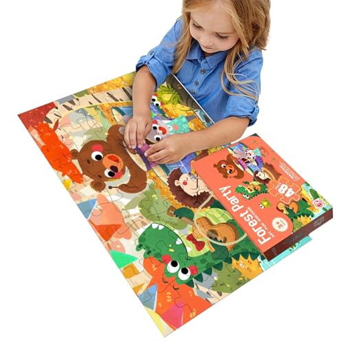 Bildungsrätsel für Kinder, Rätsel für die Vorschule - Puzzle Rätsel Reisespielzeug - Hirnteaser für Kinder, Lernaktivitäten, Osterkorb Stuffers von Tanxier