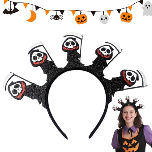 Halloween Gespenster Haarband,Grusel Kopfbänder - Glitzerndes Pailletten Haar Band Für Bühnenauftritt Kostümfest Hochzeit Veranstaltungen Halloween Gespenster Haarband,Grusel Kopfbänder - Glitzerndes Pailletten Haar Band Für Bühnenauftritt Kostümfest Hochzeit Veranstaltungen von Tanxier