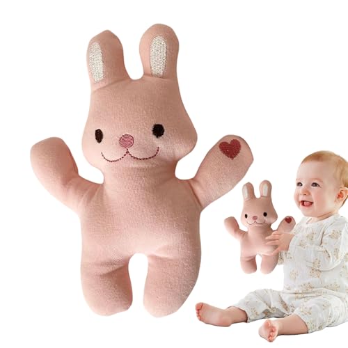 Kaninchen Plüschtier, Beruhigungsspielzeug für Babys zum Schlafen, Waschbares Kuscheltier Sicherheitsspielzeug Beruhigung Geschenk Für Kleinkinder Mädchen Kaninchen Plüschtier, Beruhigungsspielzeug für Babys zum Schlafen, Waschbares Kuscheltier Sicherheitsspielzeug Beruhigung Geschenk Für Kleinkinder Mädchen von Tanxier
