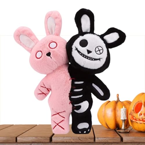 Kaninchen Stofftier,Gefülltes Plüschkaninchen - 28cm Weiche Horror Puppe Für Mädchen Sofa Schlafzimmer Weihnachten Geburtstag Dekoration Kaninchen Stofftier,Gefülltes Plüschkaninchen - 28cm Weiche Horror Puppe Für Mädchen Sofa Schlafzimmer Weihnachten Geburtstag Dekoration von Tanxier