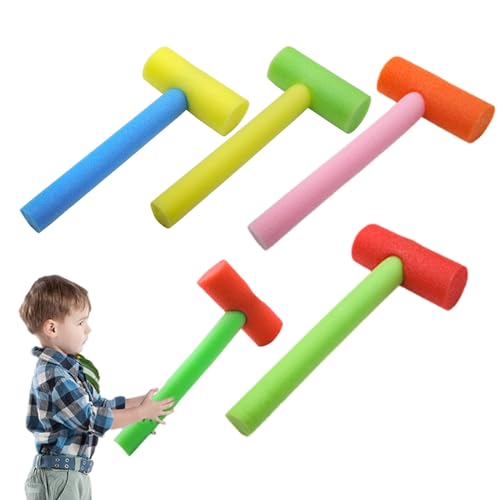 Kinder Hammer | Hammer Games, 4 Stücke Percussion Equipment Interactive Game Bunt Foam Safe Sensory Booster für Kinder Spielzimmer Kindergarten Innenräume Kinder Hammer | Hammer Games, 4 Stücke Percussion Equipment Interactive Game Bunt Foam Safe Sensory Booster für Kinder Spielzimmer Kindergarten Innenräume von Tanxier