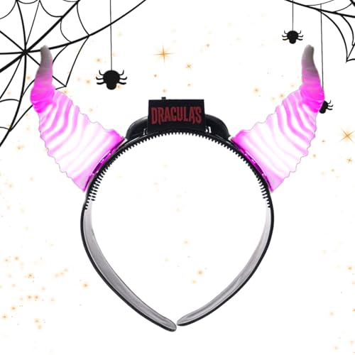 Kostüm Hörner Kopfband | Halloween Kopfschmuck mit LED Beleuchtung - Kopfbedeckung Für Party Tanz Kinder Erwachsene Tänzer Fotoshooting Geburtstag Karneval Kostüm Hörner Kopfband | Halloween Kopfschmuck mit LED Beleuchtung - Kopfbedeckung Für Party Tanz Kinder Erwachsene Tänzer Fotoshooting Geburtstag Karneval von Tanxier