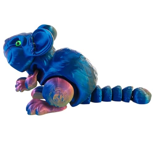 Tanxier Dreidimensional Bedruckte bewegliche Figuren,dreidimensionale Bedruckte Tierfigur | Gelenkiger Zappelhamster - Tierische Desktop-Dekoration für Auto, Handpuppe und Zuhause Tanxier Dreidimensional Bedruckte bewegliche Figuren,dreidimensionale Bedruckte Tierfigur | Gelenkiger Zappelhamster - Tierische Desktop-Dekoration für Auto, Handpuppe und Zuhause von Tanxier