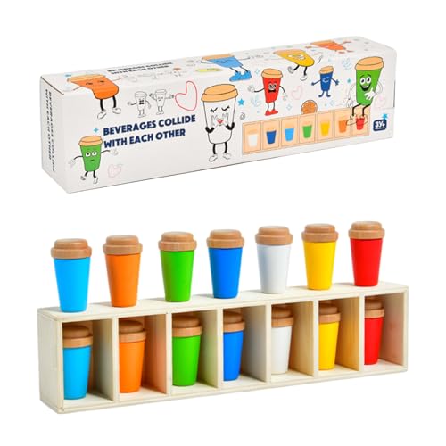Tanxier Farbspiel,Flasche Farben Herausforderungsspiel - Lernspiel Für Kinder Und Erwachsene Familie Schule Geburtstag Picknick Garten Tanxier Farbspiel,Flasche Farben Herausforderungsspiel - Lernspiel Für Kinder Und Erwachsene Familie Schule Geburtstag Picknick Garten von Tanxier