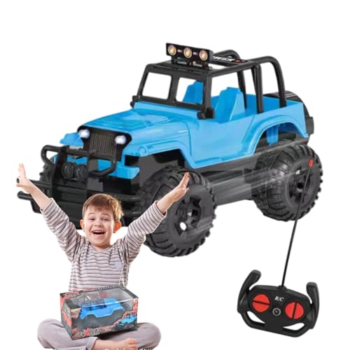 Tanxier Ferngesteuertes Auto, Geländewagen - Ferngesteuertes Auto Stunt Rc Auto - Wasserdichter LKW für jedes Gelände, RC Crawler 4WD Off Road Drift Rc Rennauto Spielzeug für Kinder von Tanxier