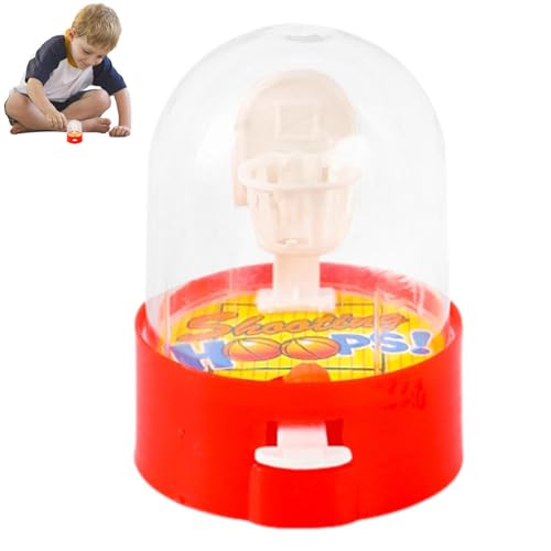 Tanxier Finger-Basketball-Spiel Desktop,Basketballmaschine für Kinder - Finger-Basketballspiel, Mini-Handheld-Desktop-Tisch-Basketballspiel-Spielzeug, Lernspielzeug für die Entwicklung von Kindern von Tanxier