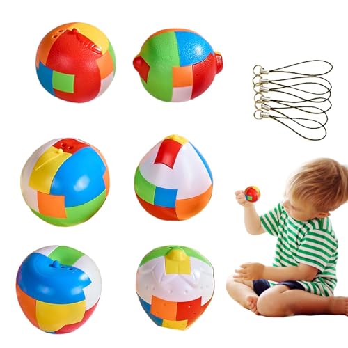 Tanxier Gehirn-Puzzle, Denksport-Puzzle für Kinder,Logisches Denktraining-Puzzlespielzeug | Denksport-Puzzlespiel, pädagogisches 3D-Freischalt-Interlock-Puzzle-Spielzeug für Kinder von Tanxier