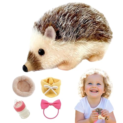 Tanxier Igel Stofftier Plüschtier Für Mädchen Kinder Spielzeug Geschenk - 13 cm Igel Spielkamerad | Weiches Tier Modell mit Schlafkissen, Silikon Puppe für Raumdekoration, Reise, Pflege, Spiel und Tanxier Igel Stofftier Plüschtier Für Mädchen Kinder Spielzeug Geschenk - 13 cm Igel Spielkamerad | Weiches Tier Modell mit Schlafkissen, Silikon Puppe für Raumdekoration, Reise, Pflege, Spiel und von Tanxier