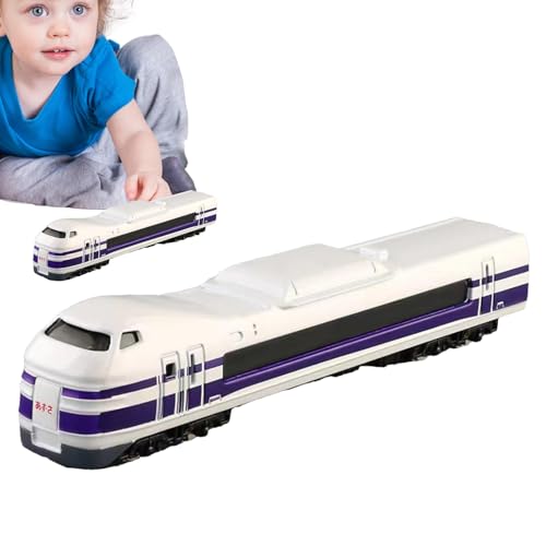 Tanxier Modelleisenbahn,Modelleisenbahn für Kinder, U-Bahn-Modellfigur, Japanische Shinkansen-Modelleisenbahn für und Mädchen, Sammlerstück, Modelleisenbahn-Heimdekoration von Tanxier