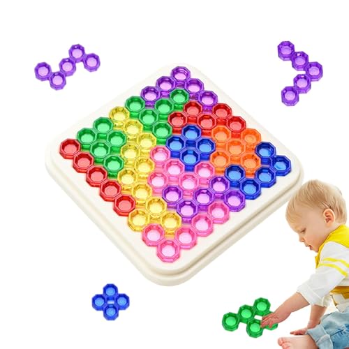 Tanxier Puzzle-Brett für Kinder, Brain-Puzzle-Brettspiele,Bunte Puzzles Einzigartige Puzzles | Lernspielzeug, Denkaufgabe, Puzzle-Spiele, Lernspiele, Puzzle-Brett für Kinder und Erwachsene von Tanxier