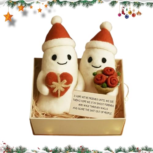 Weihnachts Geist Plüschtier | Kuscheliger Weihnachtsgeselle | Weihnachten Und Freundschaft Geist Spielzeug - Für Feiertag Geburtstag Party Büro Zuhause Zimmer Auto Schreibtisch Schule Wohnheim Weihnachts Geist Plüschtier | Kuscheliger Weihnachtsgeselle | Weihnachten Und Freundschaft Geist Spielzeug - Für Feiertag Geburtstag Party Büro Zuhause Zimmer Auto Schreibtisch Schule Wohnheim von Tanxier