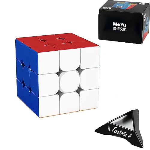 Zauberwürfel, MoYu Meilong M 3x3 Geschwindigkeitswürfel Magnetischer Speed Cube Puzzlewürfe Denksportaufgaben Geeignet für Zauberwürfel Enthusiasten von TaoLeLe