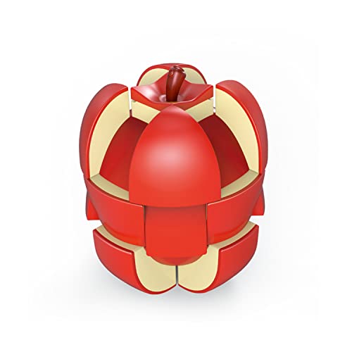 TaoLeLe Speed Cube 3×3 Apfelförmiger Zauberwürfel 1:1 Realistischer 3D-Fruchtwürfel Speziell Geformter Puzzlewürfel Lernspielzeug TaoLeLe Speed Cube 3×3 Apfelförmiger Zauberwürfel 1:1 Realistischer 3D-Fruchtwürfel Speziell Geformter Puzzlewürfel Lernspielzeug von TaoLeLe