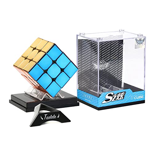 Taolele 3x3 Geschwindigkeitswürfel, Cyclone Boys Speed Cube Zauberwürfel Spiegelnd Reflektierend Original Lebendig Glänzend Würfel Geeignet für Zauberwürfel Enthusiasten von TaoLeLe