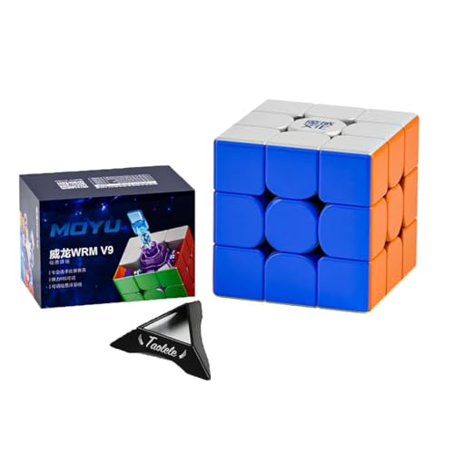 Zauberwürfel, MoYu WeiLong WRM V9 3x3 Speed Cube Magnetischer Geschwindigkeitswürfel，Aufkleberfreier Zauberwürfel（Maglev-Version） von TaoLeLe