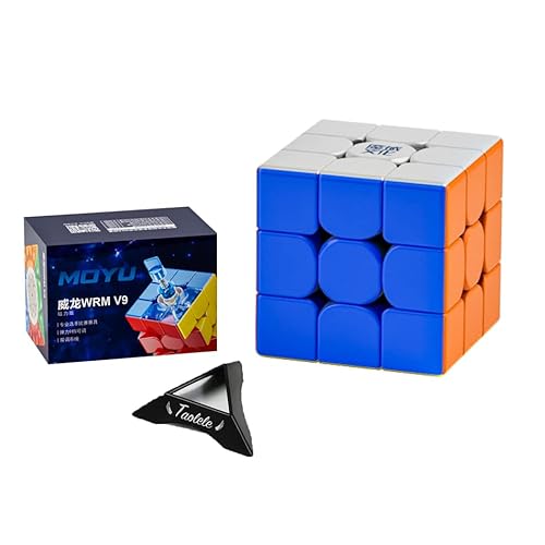 Zauberwürfel, MoYu WeiLong WRM V9 3x3 Speed Cube Magnetischer Geschwindigkeitswürfel，Aufkleberfreier Zauberwürfel（Magnetic Version） von TaoLeLe