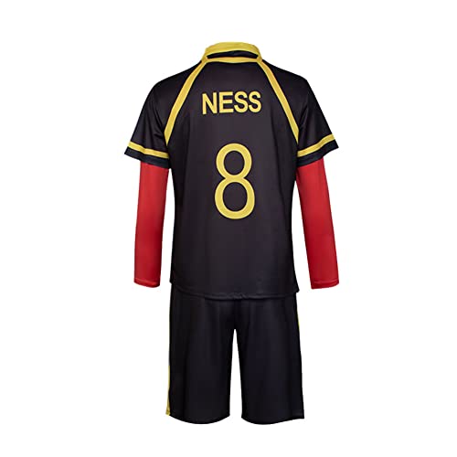 Blue Lock Cosplay Anime Fußball Trikot Isagi Yoichi/Michel Caesar/Bachira Meguru Jersey, Halloween Anime Kostüm Fussball Outfit von Taoyuany