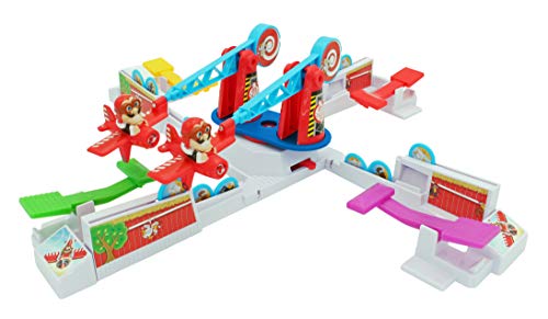 Drunken Louie Doppeldecker Erweiterung für Looping Louie Spielarm mit 2 Flugzeugen Tuning Edition 2022 (Blau, Erweiterungsset montiert) von Drunken Louie