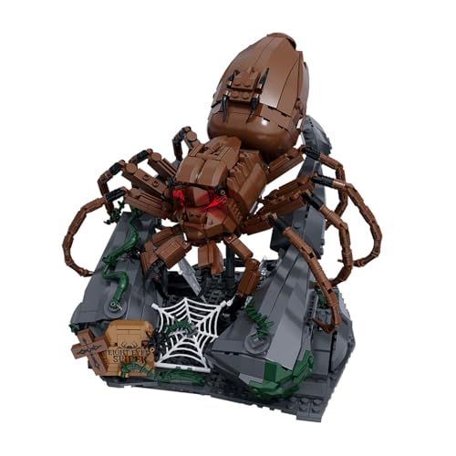 Tarcury Achtäugige Spinne Bausteine, 875 Teile Mythische Kreaturen Konstruktionsspielzeug, Pädagogisches Bauspielzeug, Kreative Fantasy-Kollektion für Kinder ab 8+ Monster-Serie Tarcury Achtäugige Spinne Bausteine, 875 Teile Mythische Kreaturen Konstruktionsspielzeug, Pädagogisches Bauspielzeug, Kreative Fantasy-Kollektion für Kinder ab 8+ Monster-Serie von Tarcury