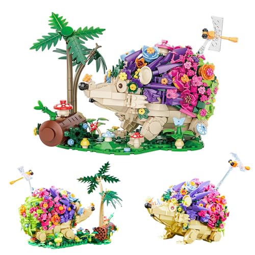 Tarcury Igel & Blumen BAU-Spielzeug - 988 STK, Kreatives Set mit Pilzen, Tieren & Insekten für Kinder & Erwachsene Tarcury Igel & Blumen BAU-Spielzeug - 988 STK, Kreatives Set mit Pilzen, Tieren & Insekten für Kinder & Erwachsene von Tarcury