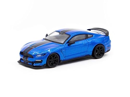 Tarmac Works Ford Mustang Shelby GT350R blau metallic 1:64 von Tarmac Works