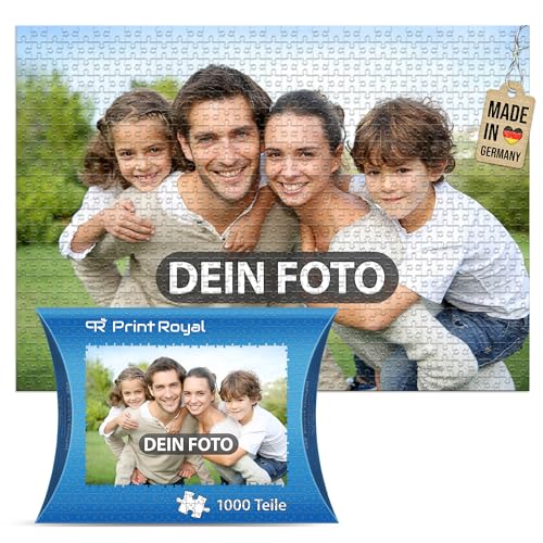 Foto-Puzzle 24-1000 Teile/inkl. Verpackung/mit eigenem Bild Bedrucken Lassen - 1000 Teile - Kartonverpackung von Tassendruck