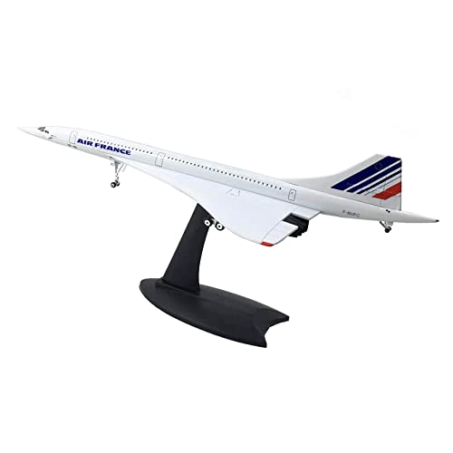 Tassety 1/200 Concorde Überschall-Passagierflugzeug Air France Airways Modell für statische Display-Sammlung von Tassety