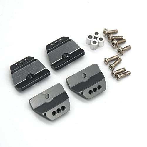 Tassety Stoßstange für MN78 MN-78 MN 78 1/12 RC Auto Upgrades aus Metall für MN78 MN-78 1/12 RC Car Upgrades Teile Zubehör, 4 von Tassety