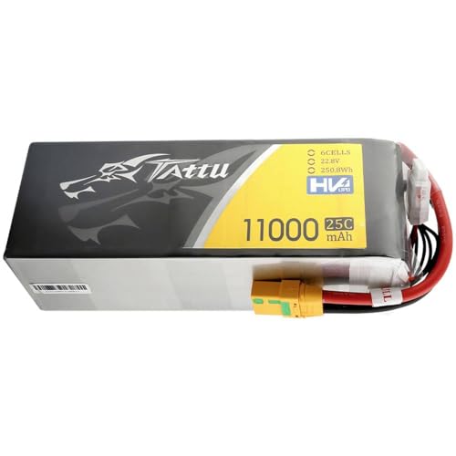 Tattu Modellbau-Akkupack (LiPo) 22.8 V 11000 mAh Zellen-Zahl: 6 25 C Softcase XT90-S von Tattu