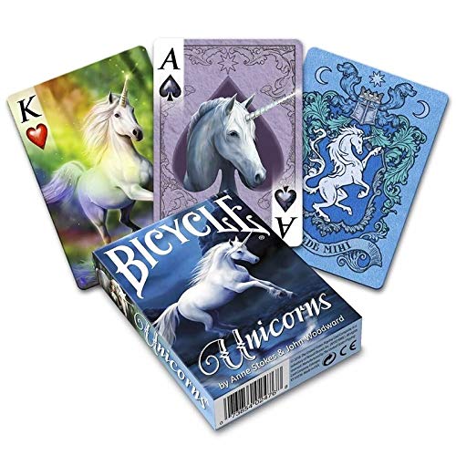 Tavoloverde Kartenspiele Bicycle - Anne Stokes Unicorns von Tavoloverde