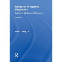 Research in Applied Linguistics von Taylor and Francis