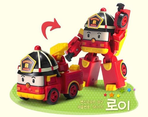 Koreanisches Spielzeug_ Academy of Sciences, Robocar Poli Transforming Robot ROY [001KR] von Tayo