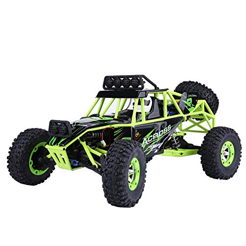 Ferngesteuertes Auto, 4WD Groß Größe RC Rock Crawler Elektrisches RC-Auto mit 2,4 GHz 1:12 Fernbedienung Truck Off Road Fahrzeug mit LED Lichter für Kinder Hobby Jugendlichen von Tbest