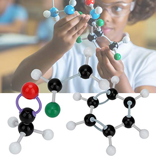 Chemiebaukasten,Molekülbaukasten Organische Chemie,Molekülbaukasten,Molecule Modeling Kit,267-Teiliges Molecular Organic Inorganic Structure Kit Atom Link Model Set Für Student Teac von Tbest