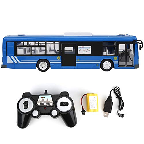 T best Fernbedienung Bus, 2,4 GHz RC-Automodell Modellauto Spielzeug mit Sound Light für Kinder(Blau) von Tbest