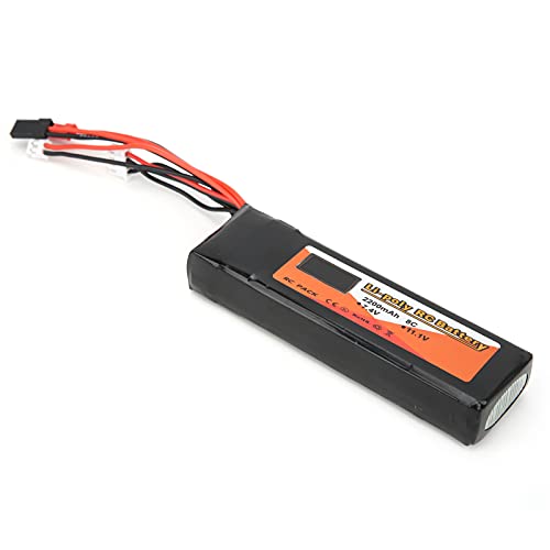 Tbest 2200 MAh Lipo-Akku, RC-Drohnen-Akku 3S 8C Lithium-Akku für Ferngesteuerte Autos, Flugzeuge mit Mehreren Steckern von Tbest