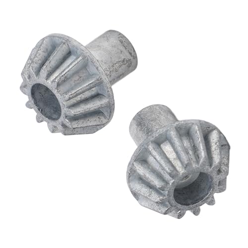 Tbest 2pcs RC -Auto -Metall -Schrägausrüstung, Zinklegierung 12T Metall -Kegelgetriebe Effiziente Effiziente Auszeichnung für WLTOYS 124008 124010 RC -Autos von Tbest