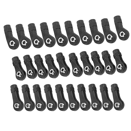 Tbest 30pcs Bindage Rod End mit Kugeln Gelenkset, Ausgezeichneter Ersatz Ersatzteil Leichte Gewicht für 1/10 RC -Auto von Tbest